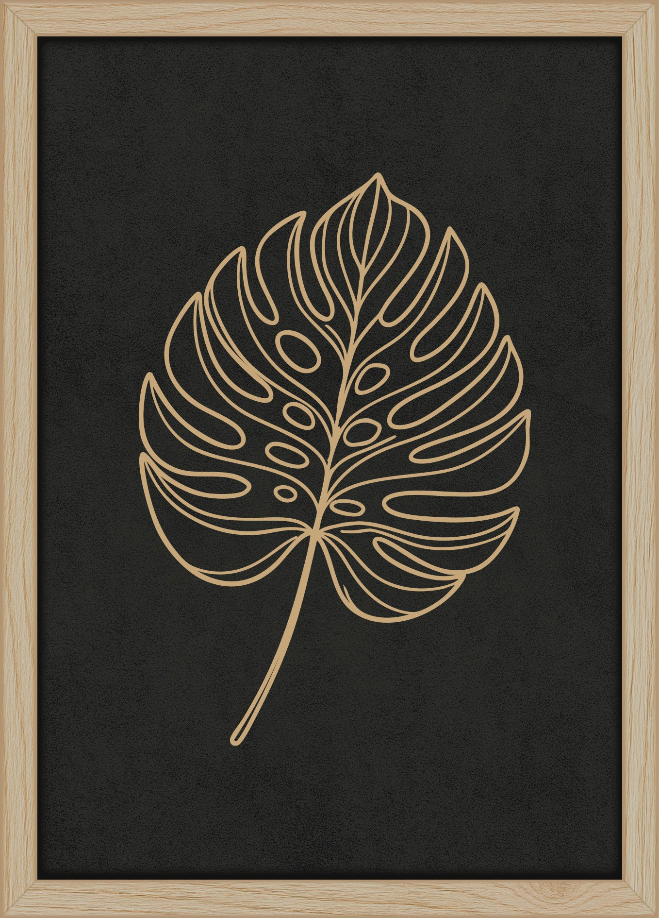 Woodand®| Liść Monstera