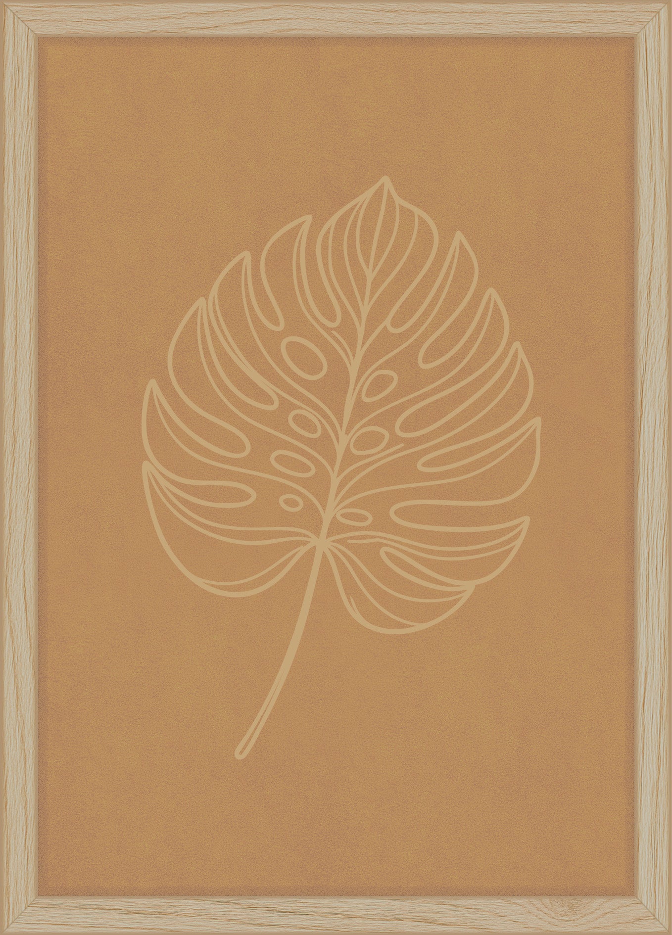 Woodand®| Liść Monstera
