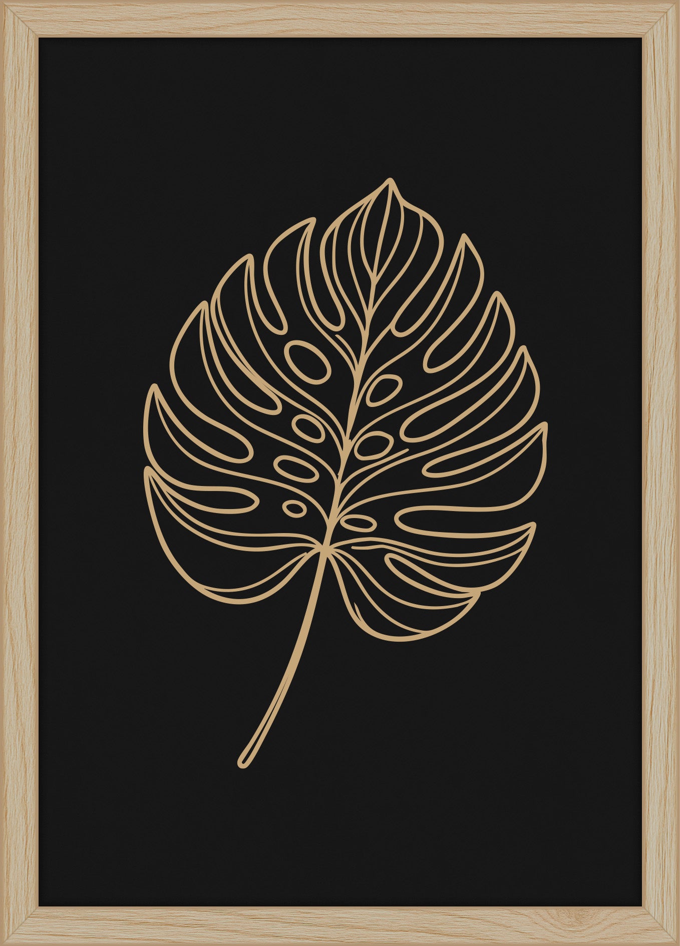 Woodand®| Liść Monstera