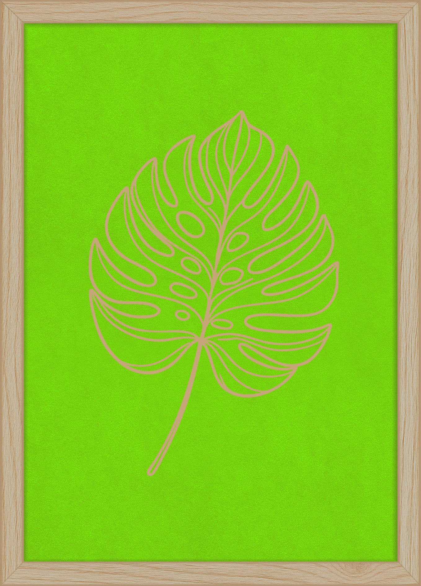 Woodand®| Liść Monstera