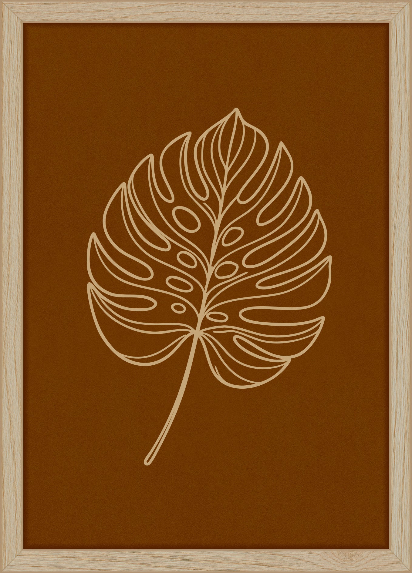 Woodand®| Liść Monstera