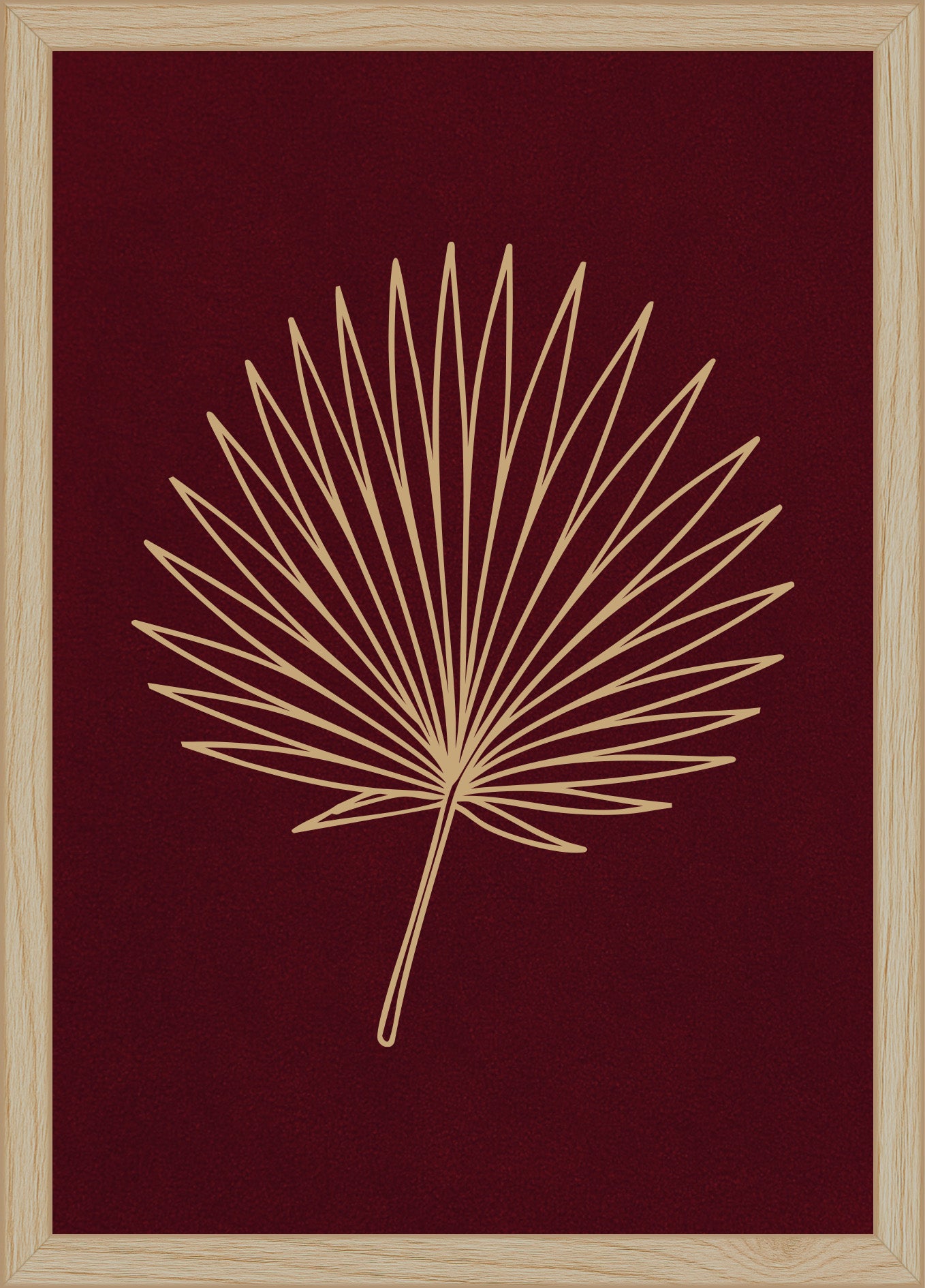 Woodand®| Fan Palm Leaf
