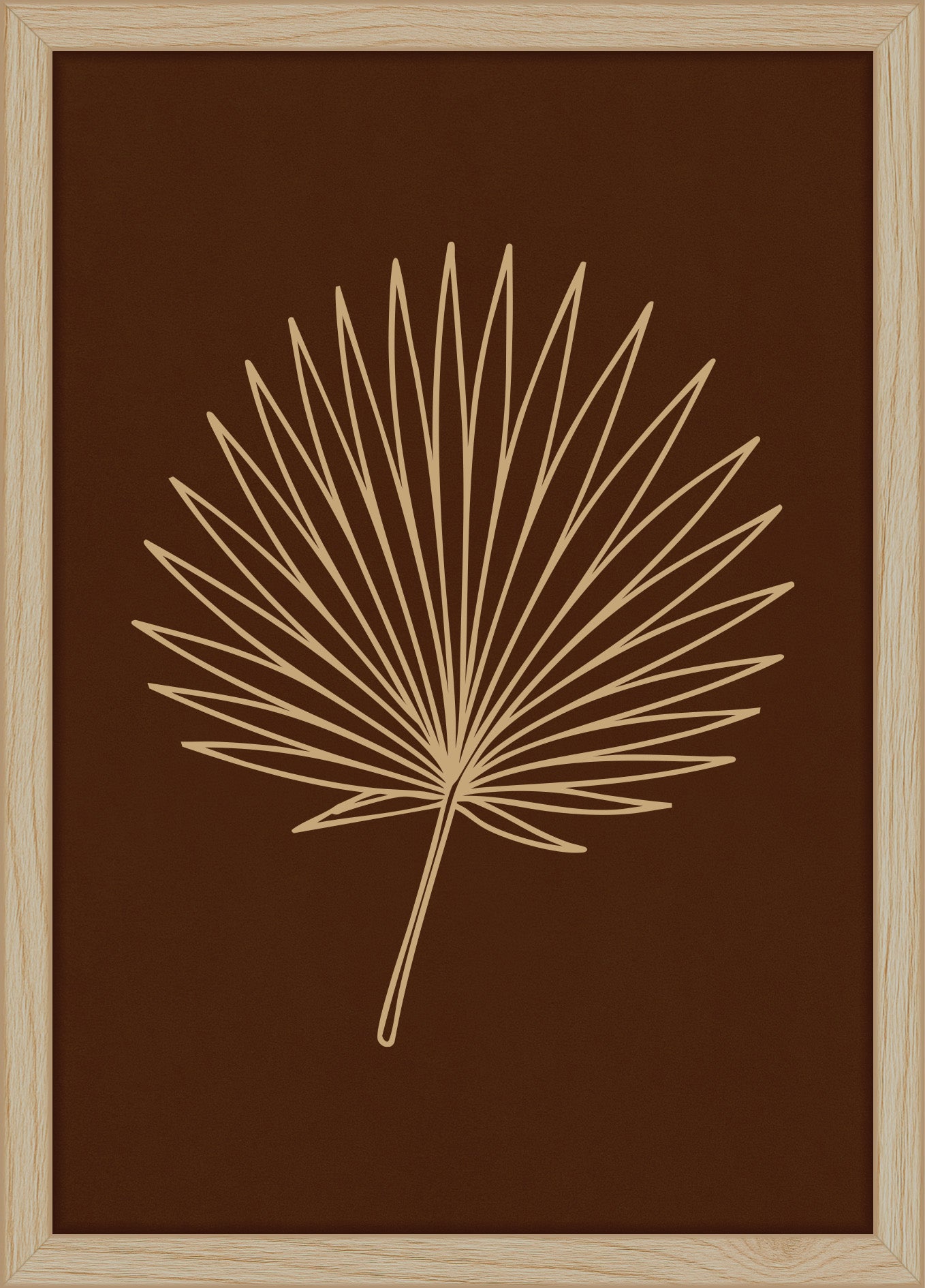 Woodand®| Fan Palm Leaf