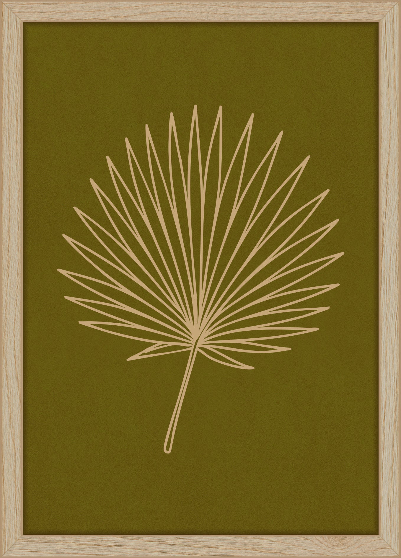 Woodand®| Fan Palm Leaf