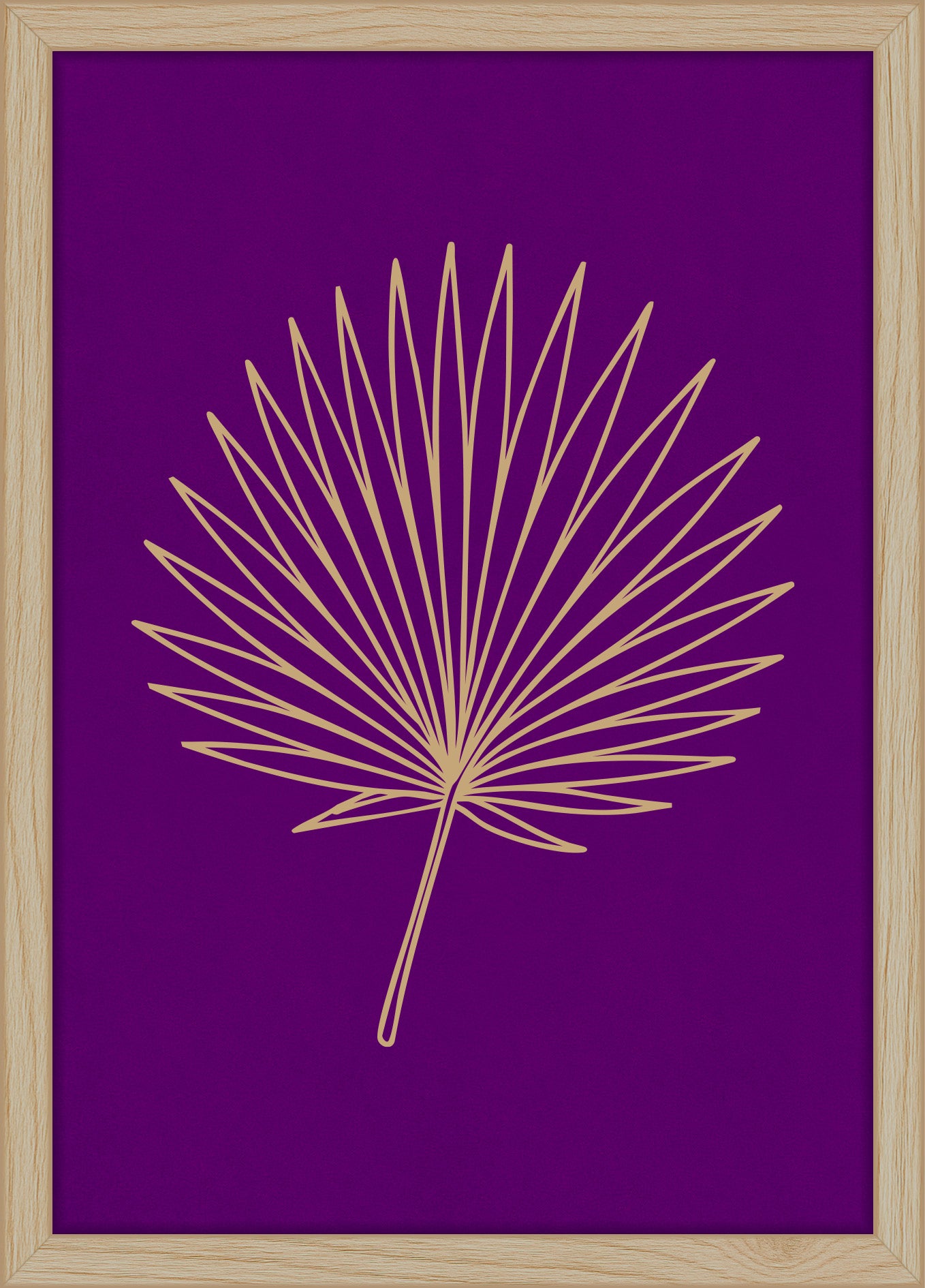 Woodand®| Fan Palm Leaf