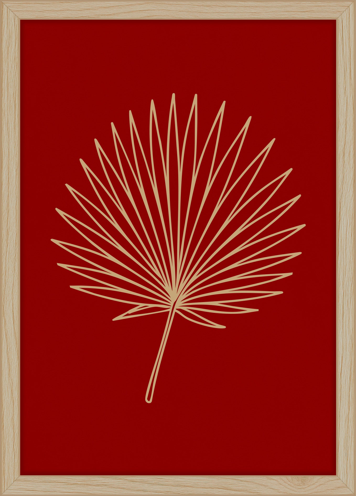 Woodand®| Fan Palm Leaf