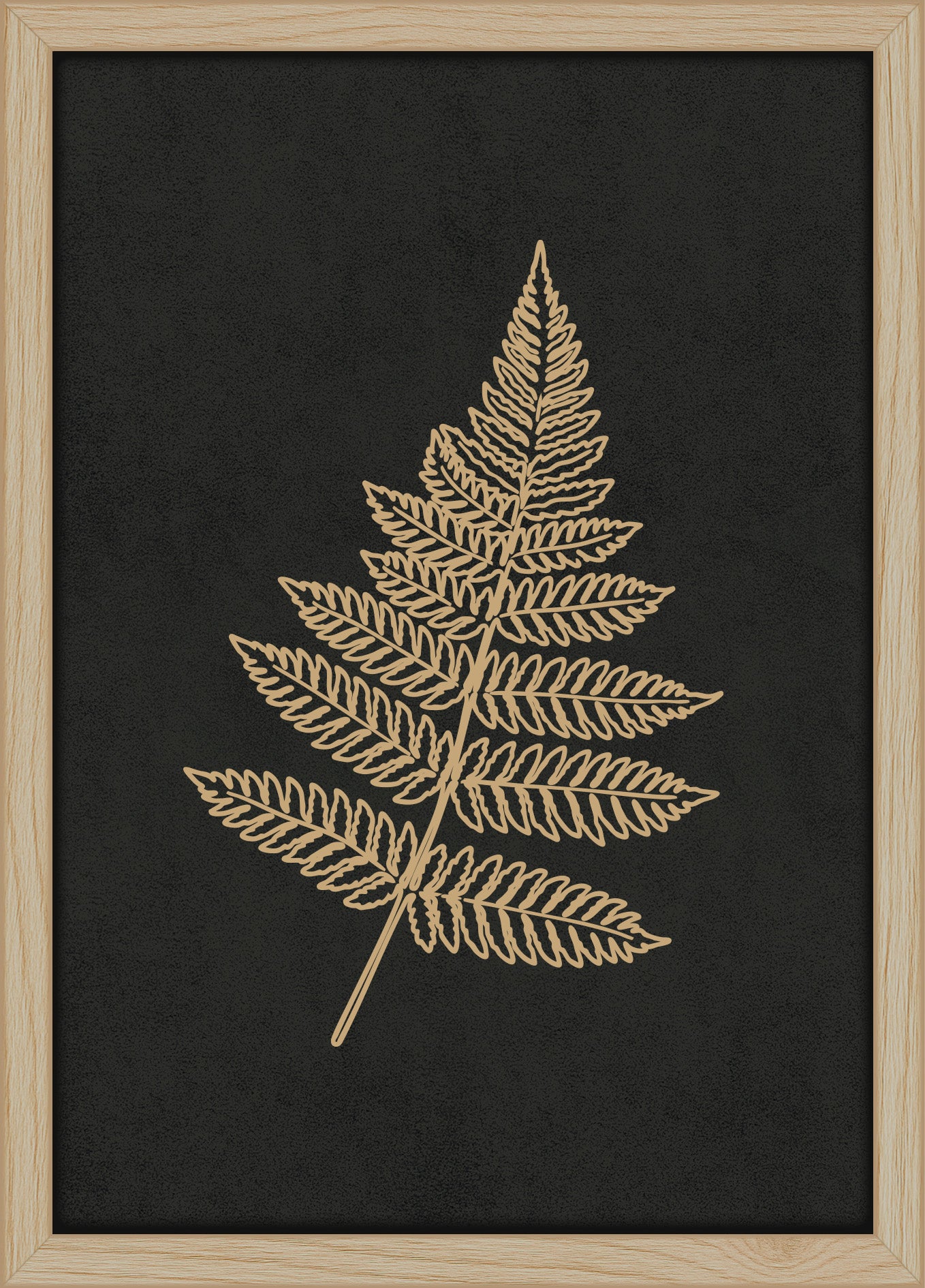 Woodand® | Leather Fern Leaf