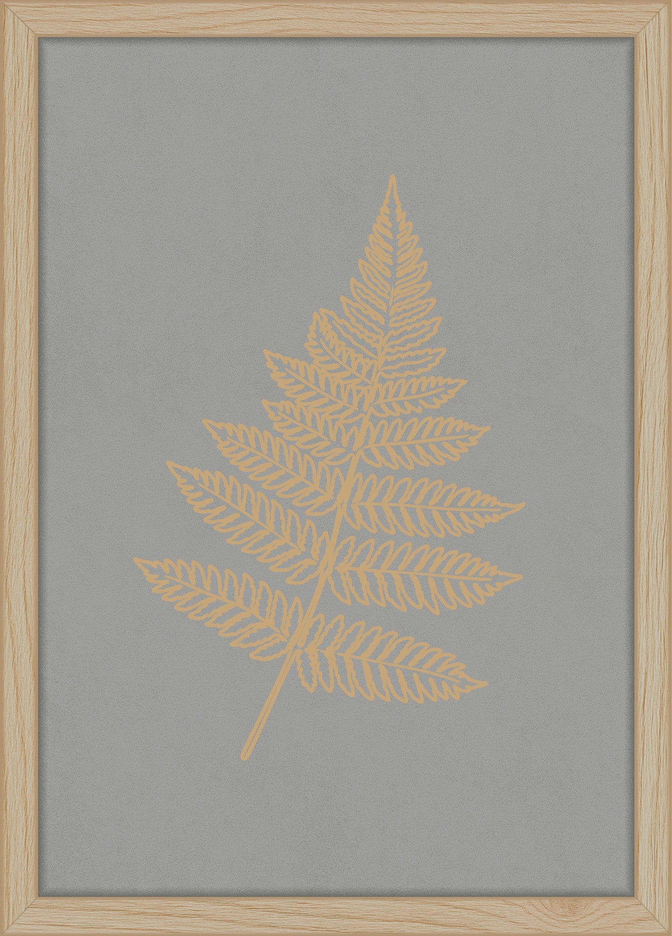 Woodand® | Leather Fern Leaf