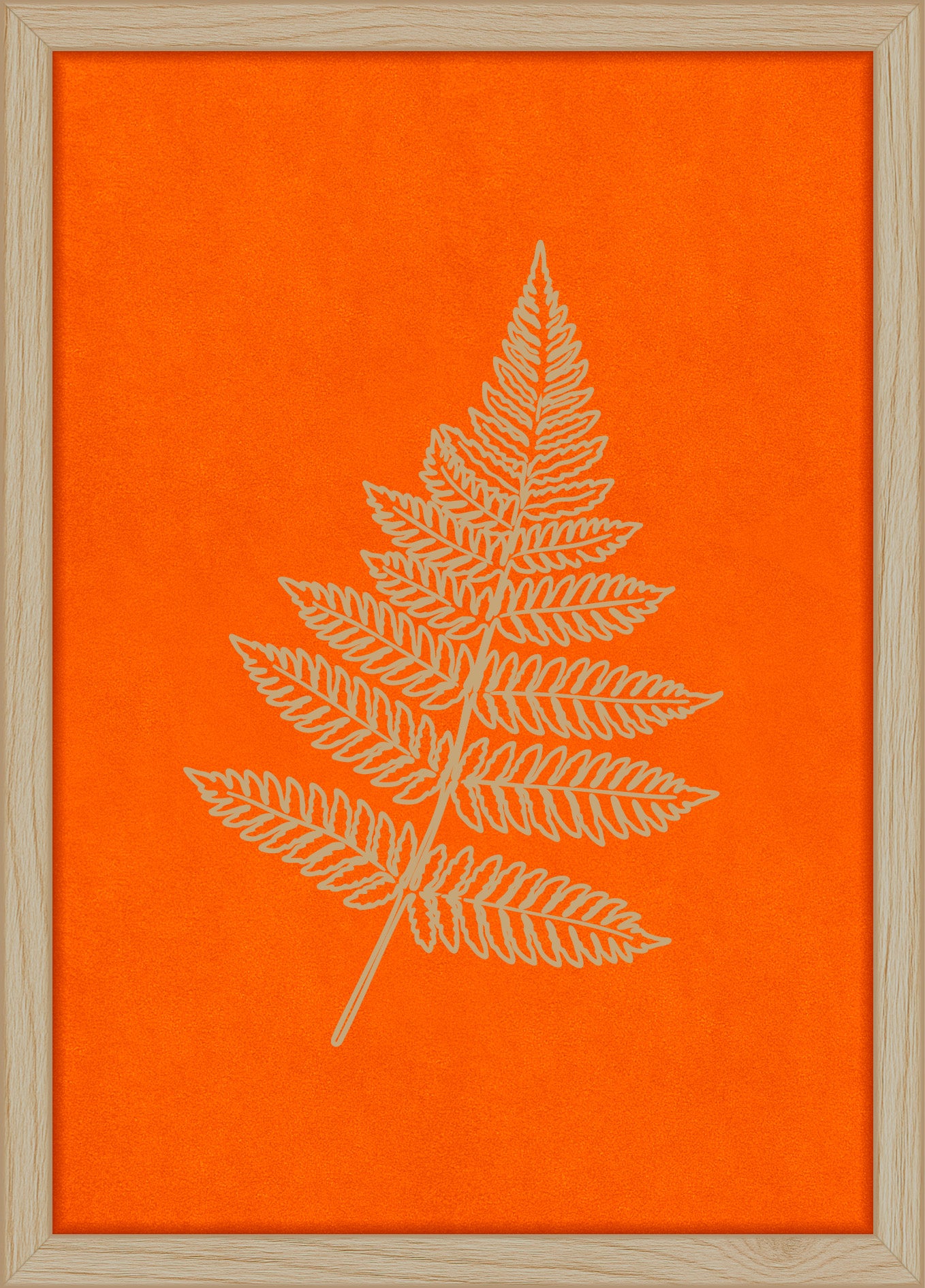 Woodand® | Leather Fern Leaf