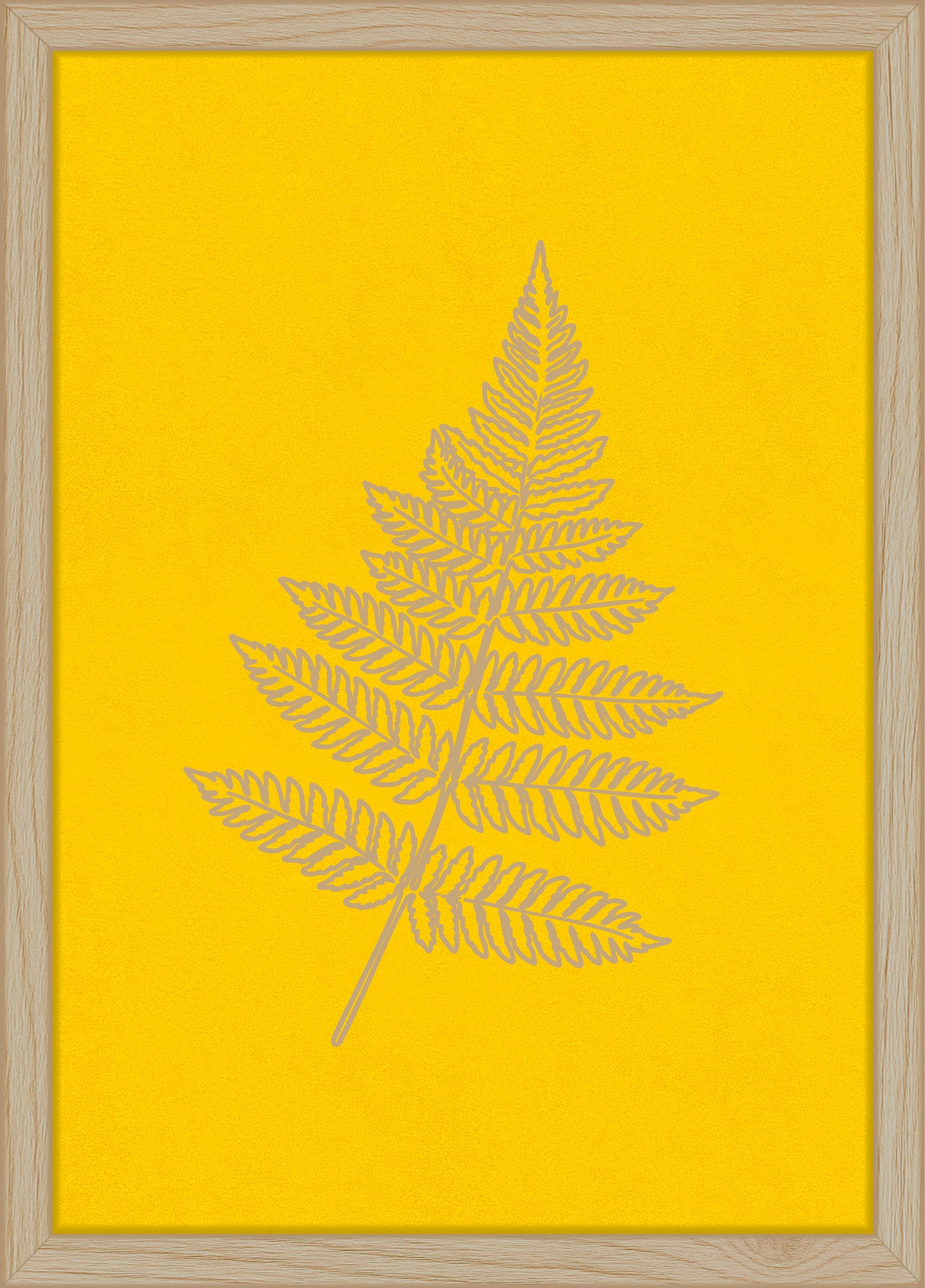 Woodand® | Leather Fern Leaf