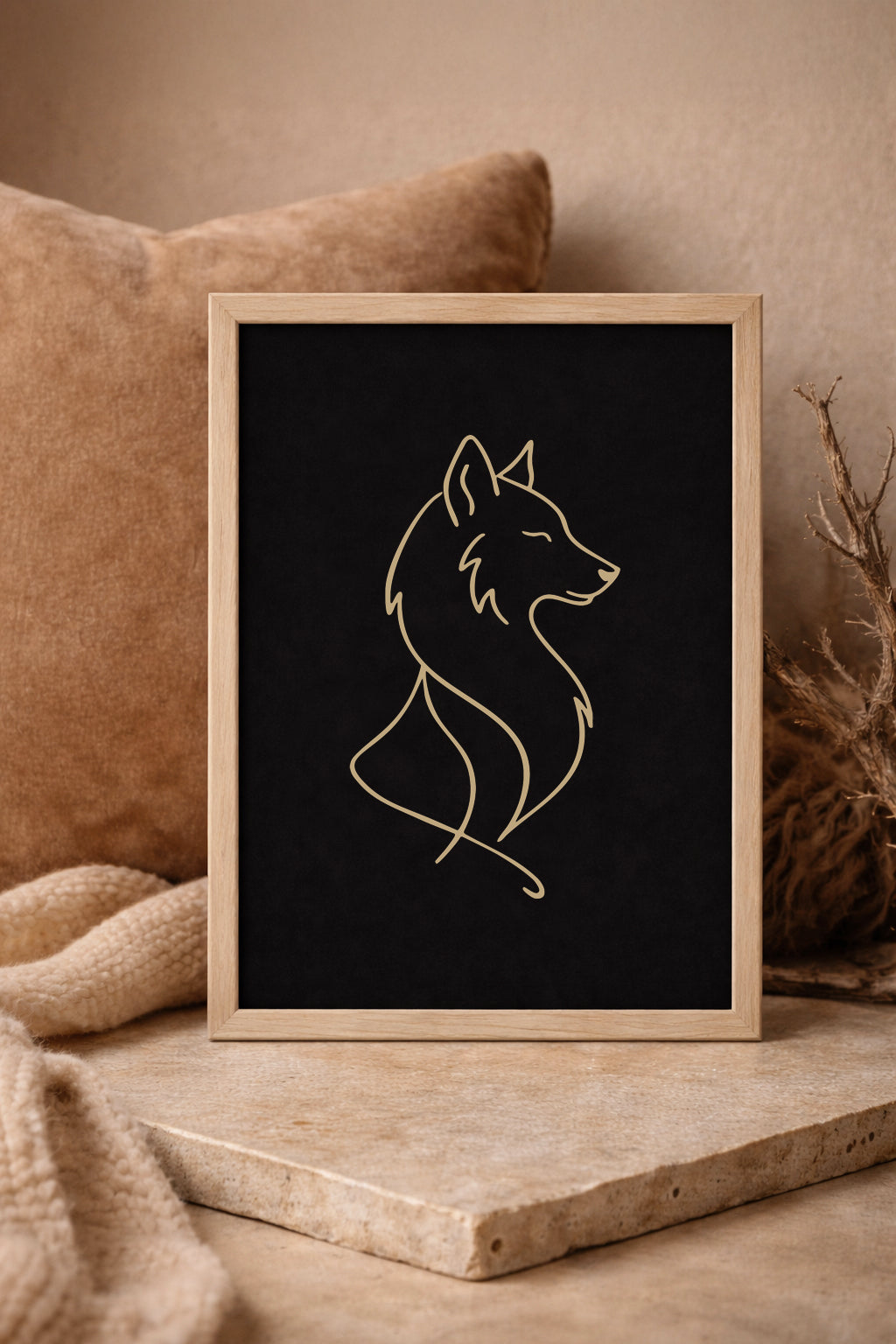 Woodand®| Wolf in frame - sfeerfoto