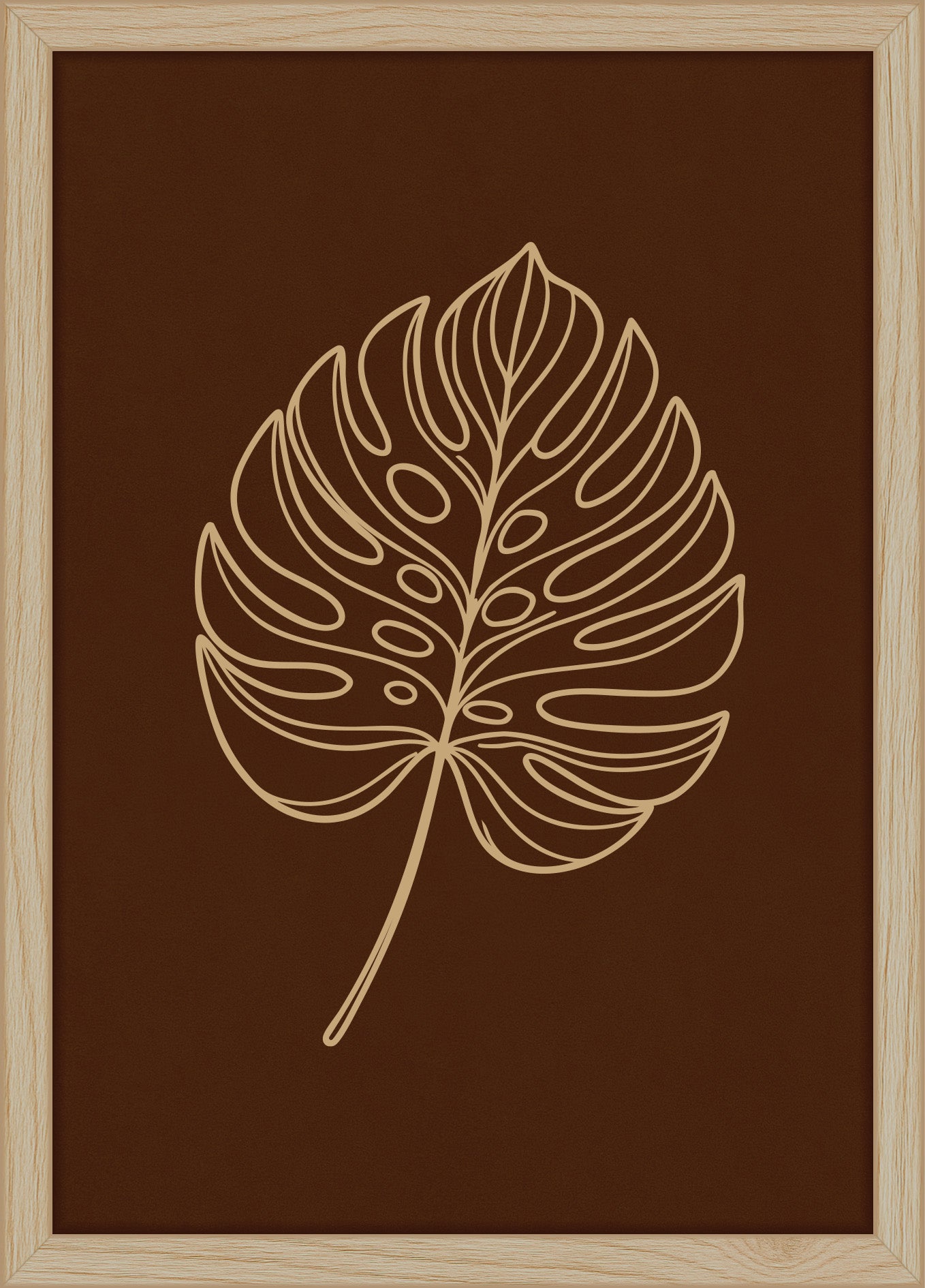 Woodand®| Monstera leaf 