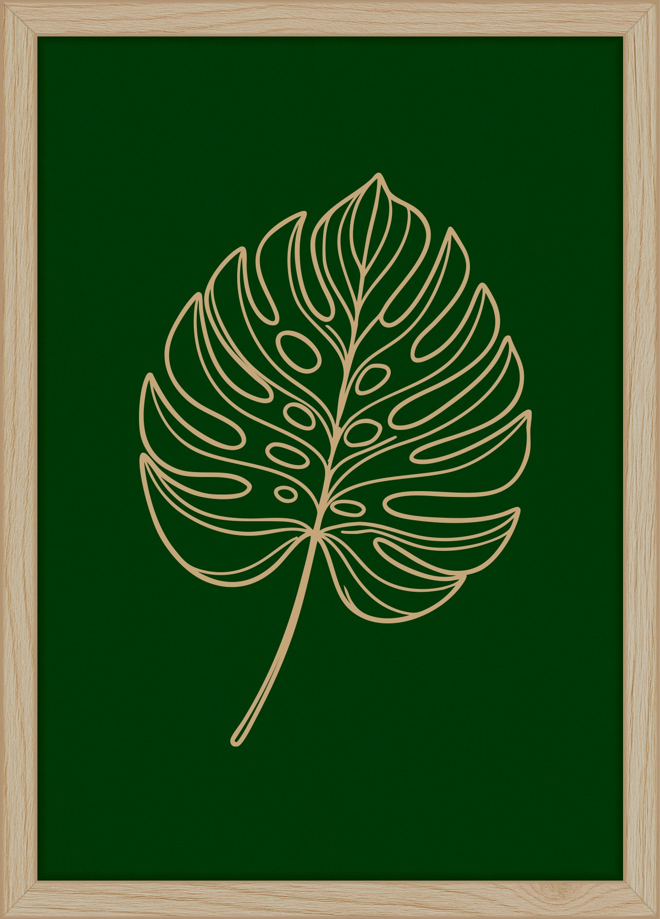 Woodand®| Monstera leaf 