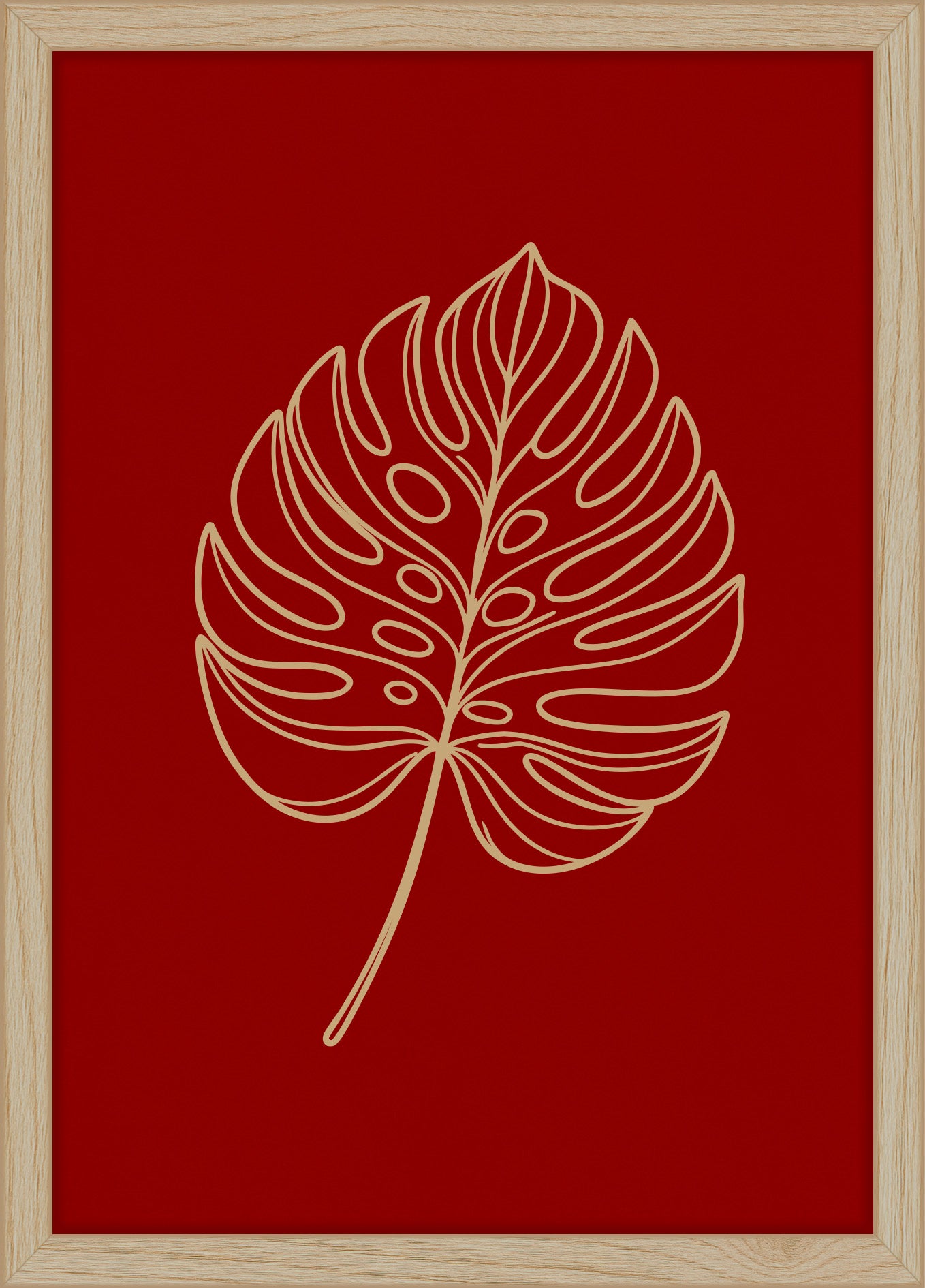 Woodand®| Monstera leaf 