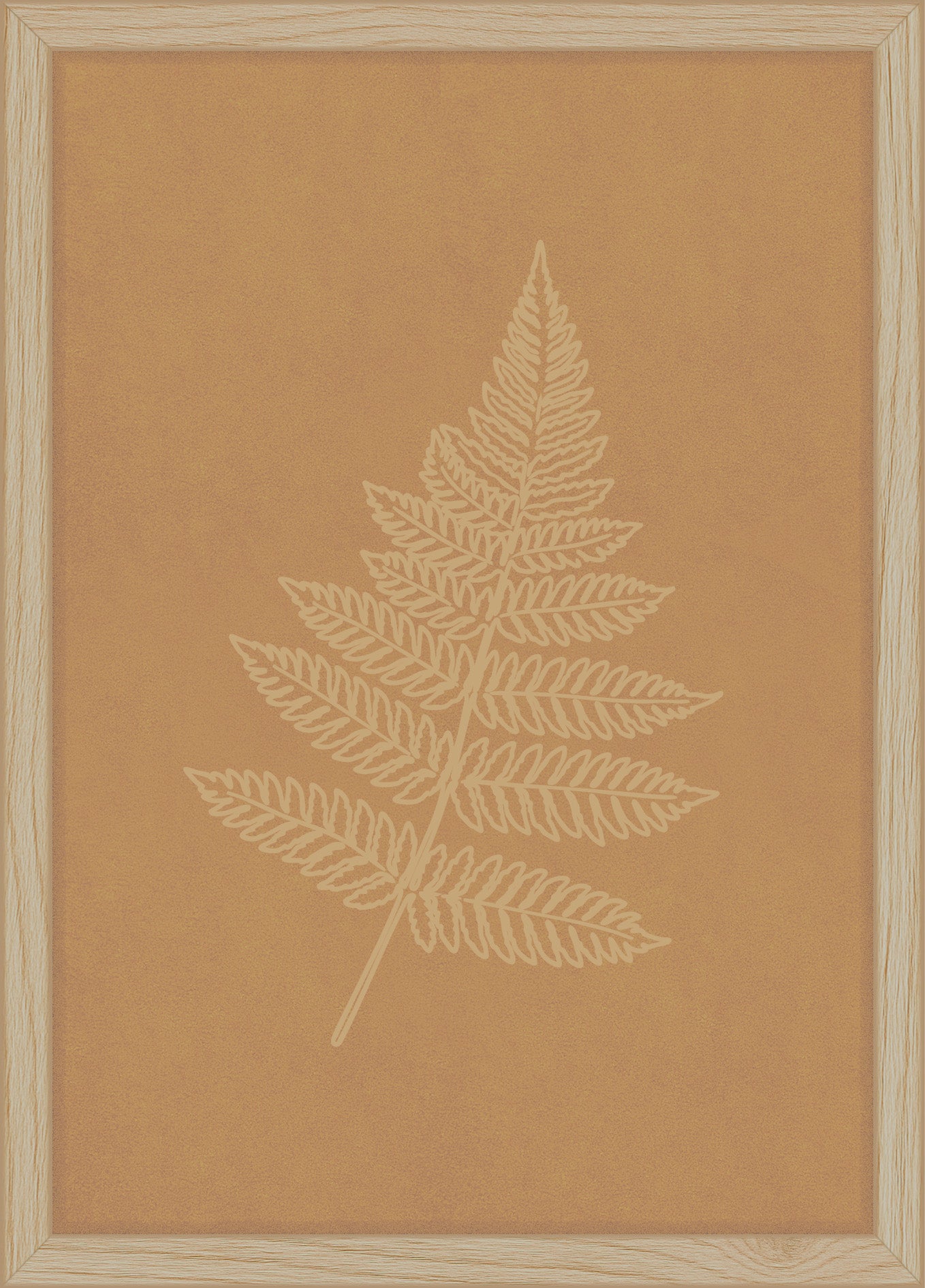 Woodand® | Leather Fern Leaf