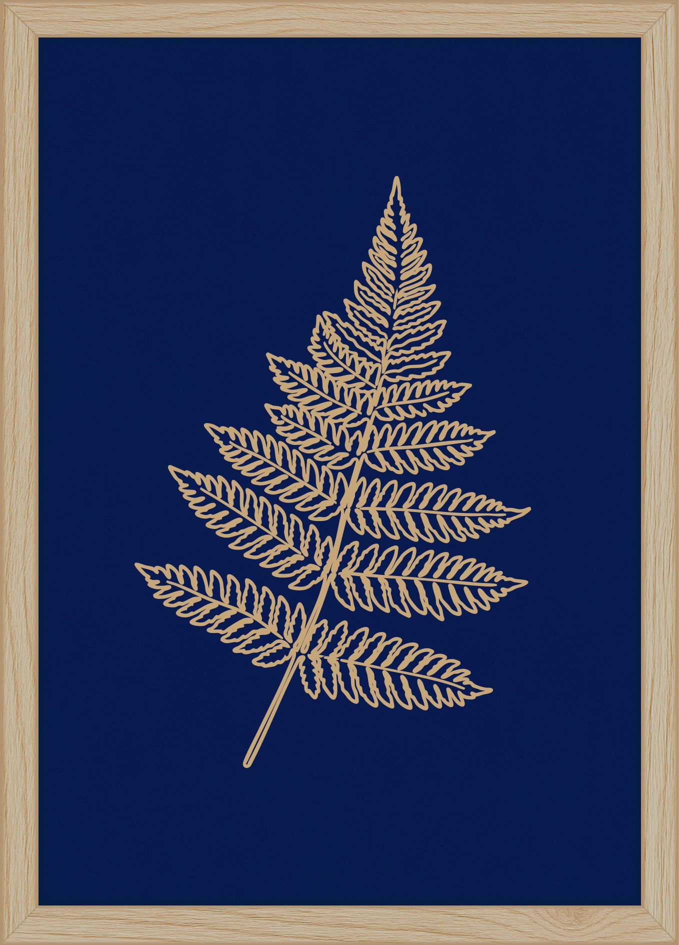 Woodand® | Leather Fern Leaf